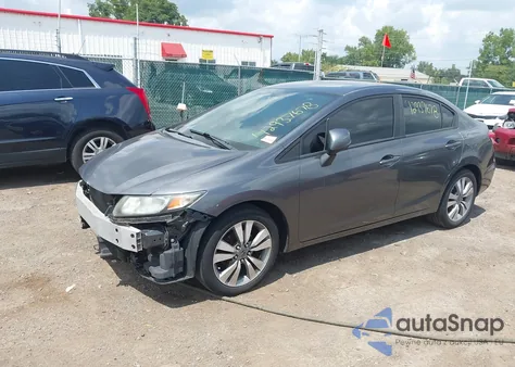 2013 Honda Civic Lx из США, поврежденный, VIN 2HGFB2F52DH544795